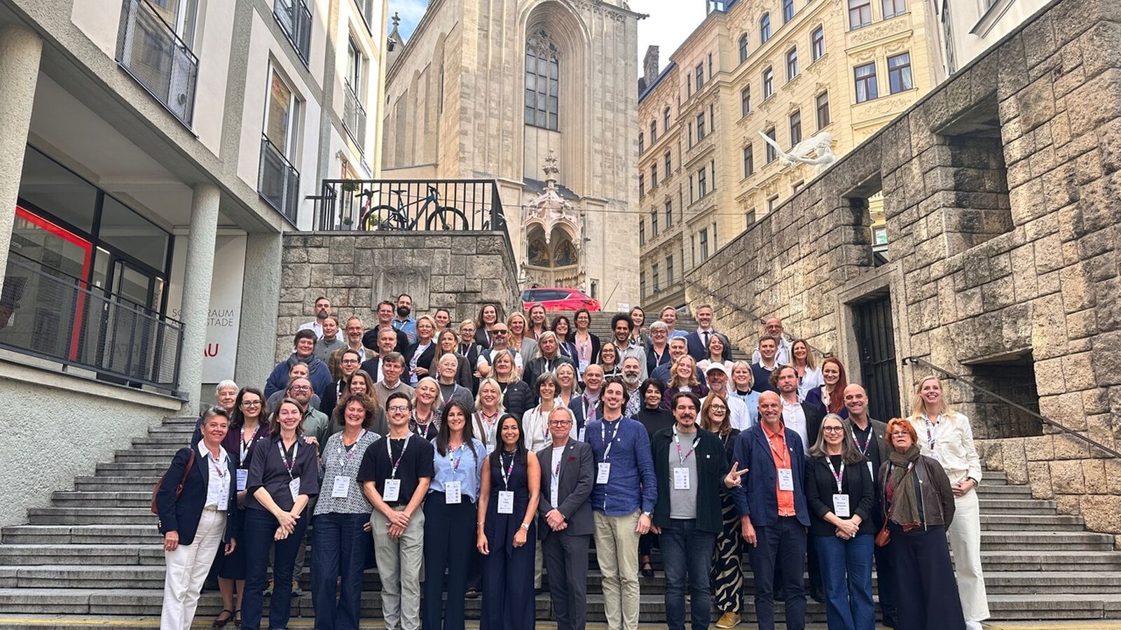 Our founder May Fawzy attended the General Assembly for the European Council of Interior Architects in Vienna image