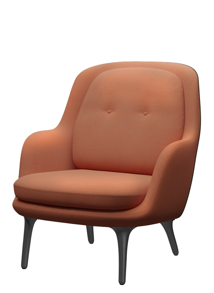 Fritz Hansen Fri Armchair Terracotta
